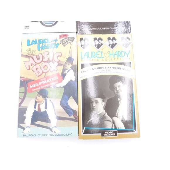 Laurel & Hardy VHS 4 tapes - Picture 2 of 7